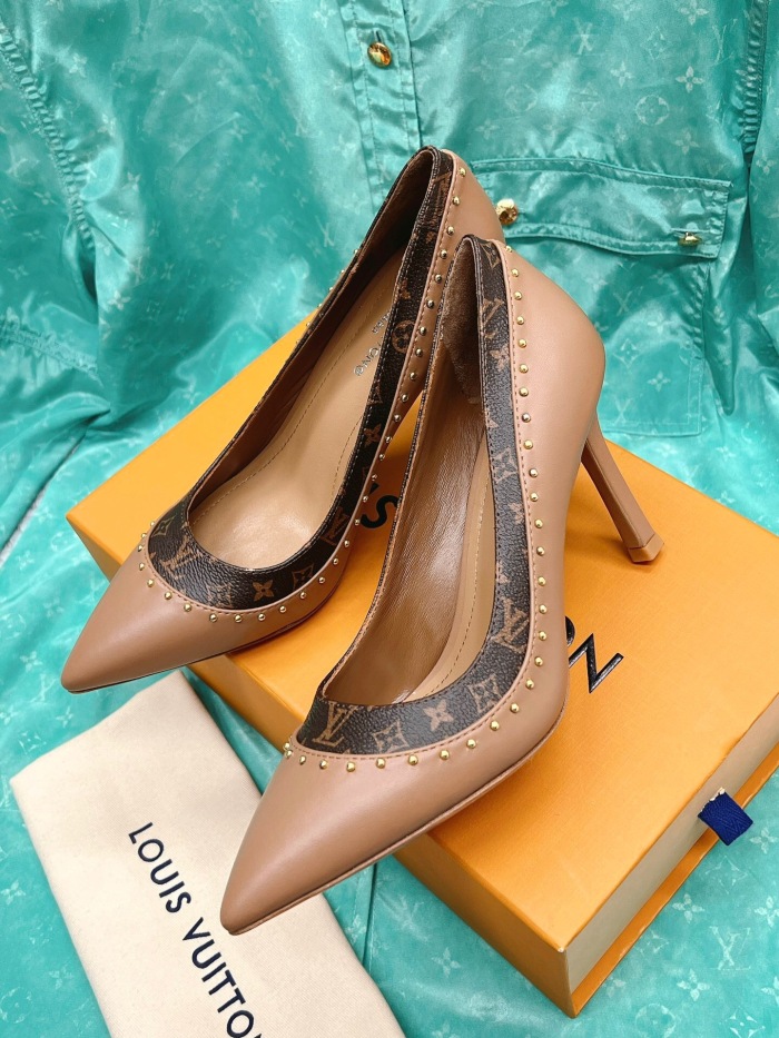 Louis Vuitton Signature Pumps Size 35-41 5-Color