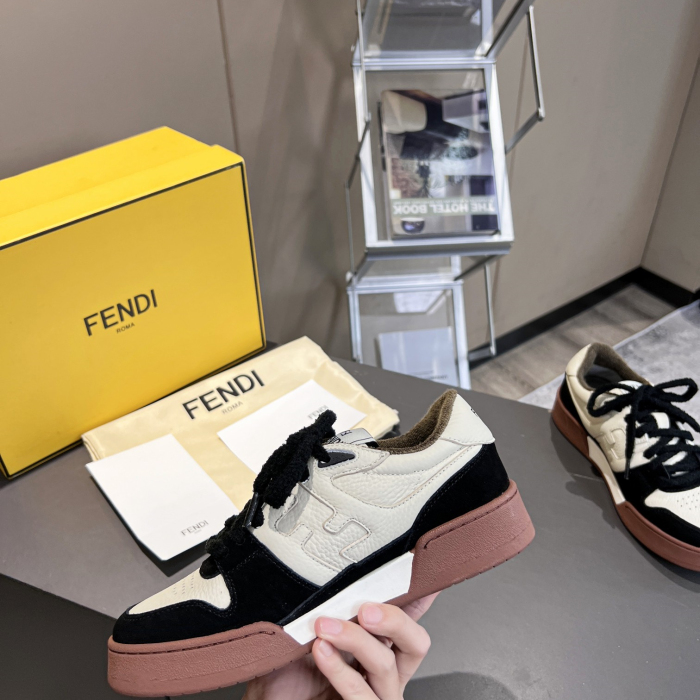 Fendi Match Low Top Sneaker Size 35-45  4-Color