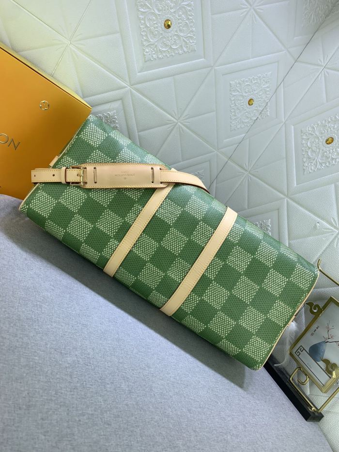 Louis Vuitton Damier Golf  keep all bandou lier 50 Travel Bags Size 50*29*23cm
