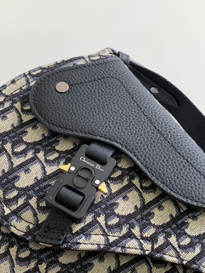 Dior Saddle Messenger Men Shoulder Bags Size 24.5*16.5*5.5cm