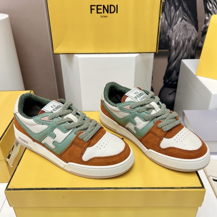 Fendi Match Low Top Sneaker Size 35-45  4-Color
