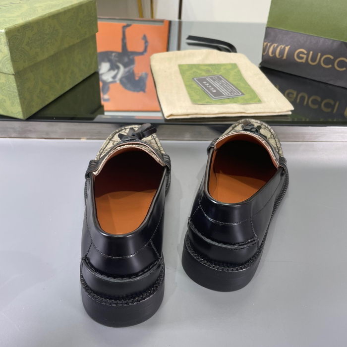 Gucci GG Loafers with Tassel Size 39-45 5-Color