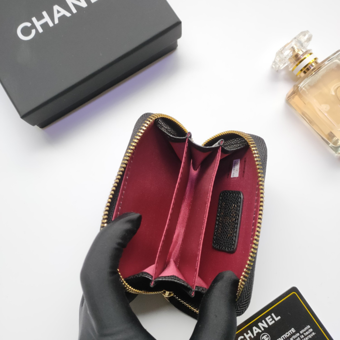 Chanel Card Holder Size 10*9cm 6-Color