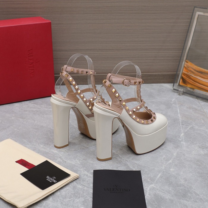 Valentino Rockstud Platform Pumps Size 35-41 6-Color