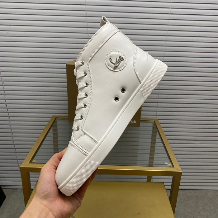 Christian Louboutin Louis High-Top Sneaker Size 36-46  8-Color