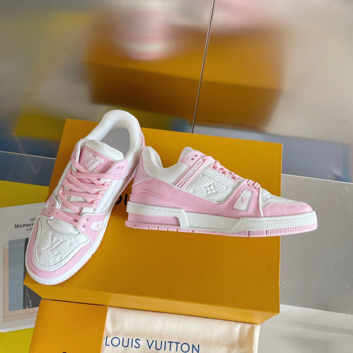 Louis Vuitton Trainer Monogram denim Sneaker Size 36-46 5-Color