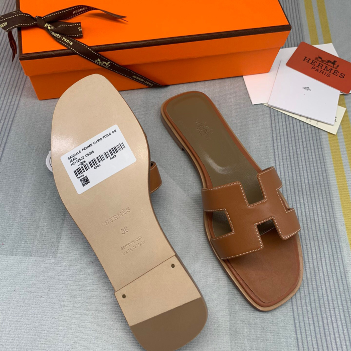 Hermes Oran Slippers Size 35-41  11-Color