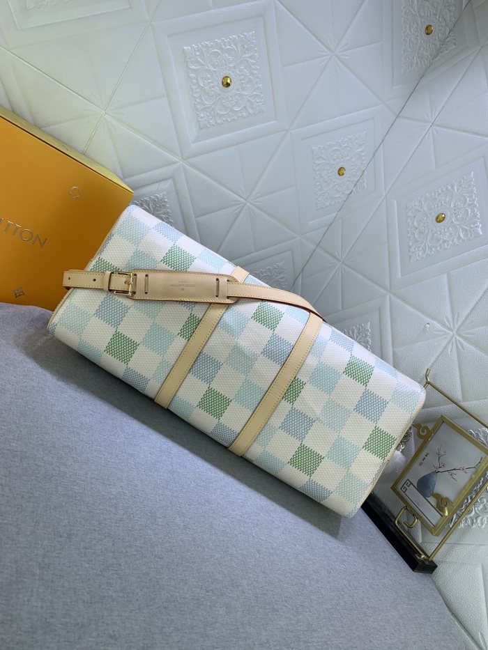 Louis Vuitton Damier Golf  keep all bandou lier 50 Travel Bags Size 50*29*23cm