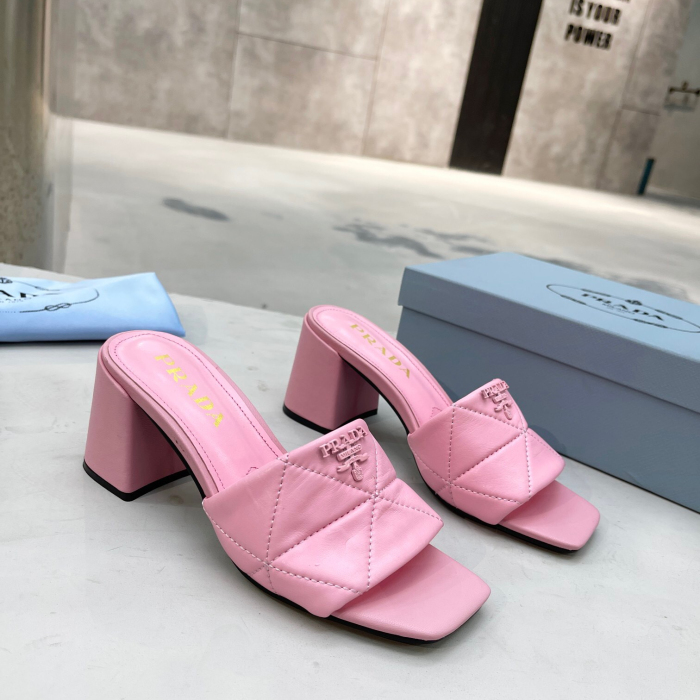 Prada Quilted Leather Pumps Size 35-41 5-Color