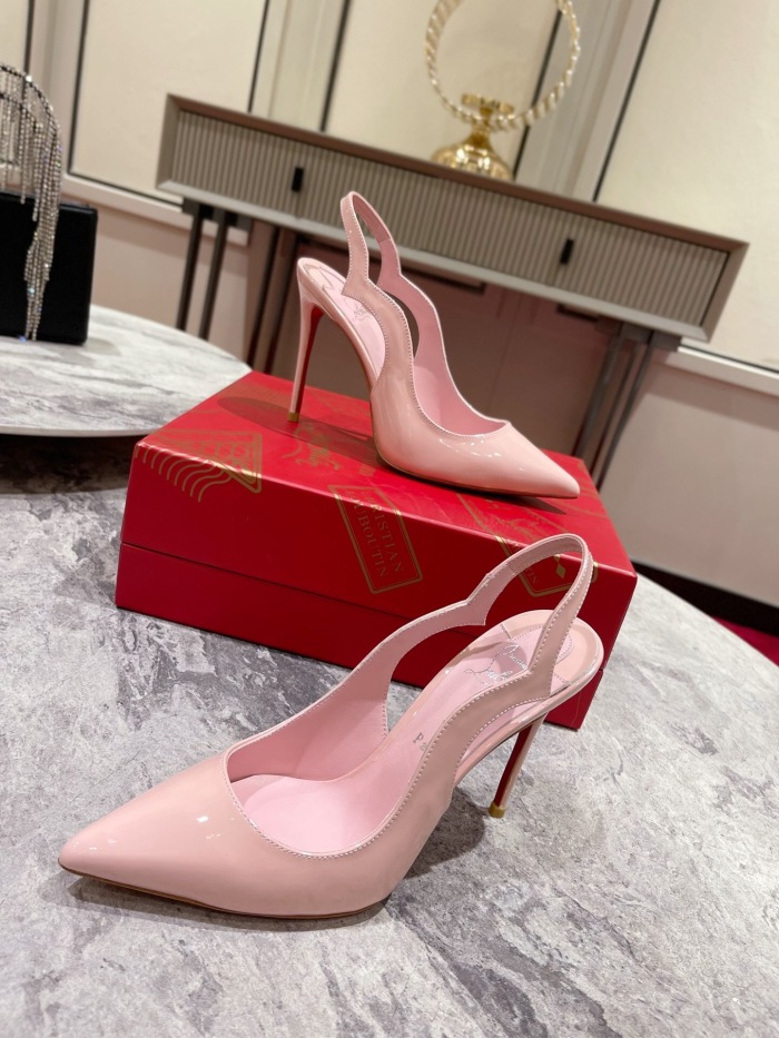 Christian Louboutin Hot Chick Sling Pumps Size 35-41 3-Color