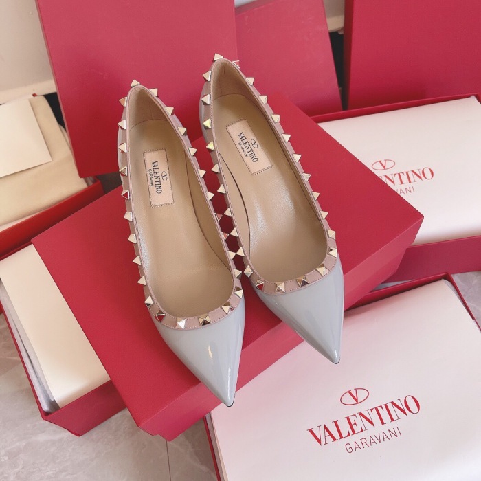 Valentino Rockstud Patent-Leather Pumps Size 35-41 8-Color