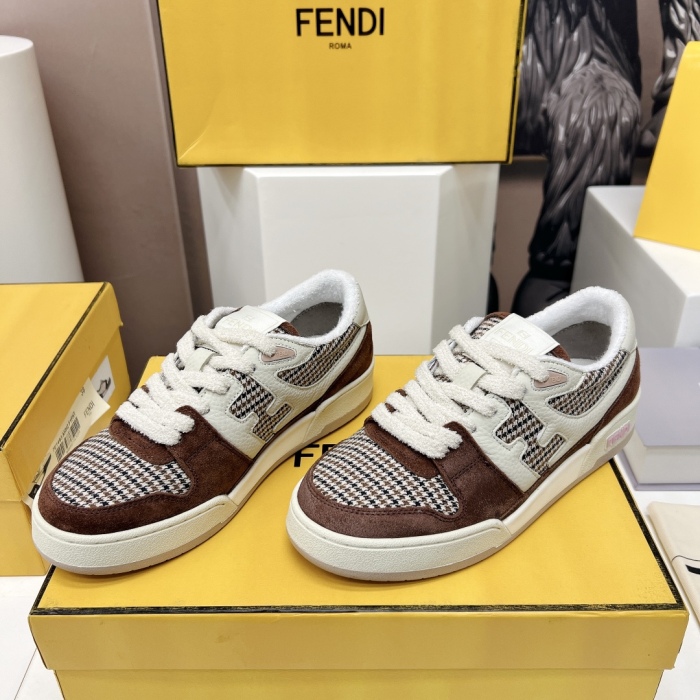 Fendi Match Low Top Sneaker Size 35-45  4-Color