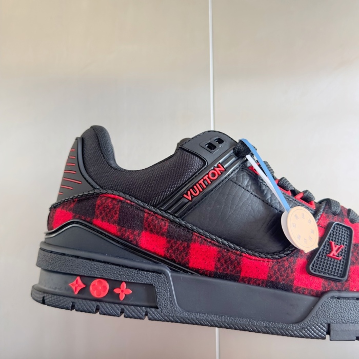 Louis Vuitton LV Trainer Damier New Men Sneaker Size 40-45