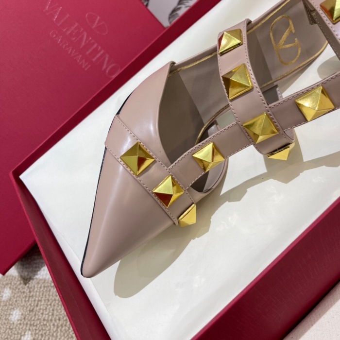 Valentino Roman Stud Calfskin Pumps Size 35-41 12-Color