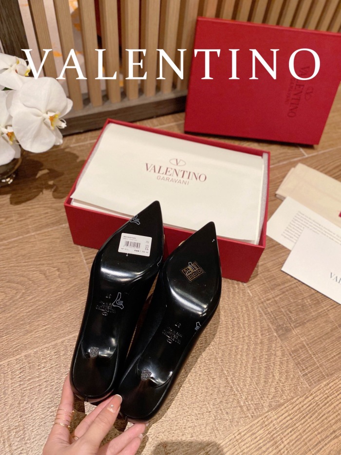 Valentino Vlogo Signature Slingback Pumps Size 35-41 4-Color