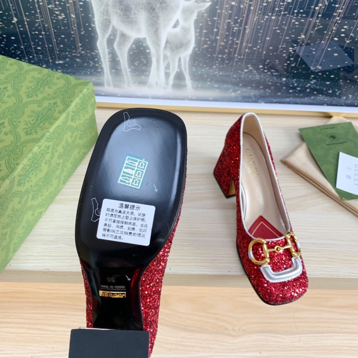 Gucci With Horsebit Pumps Size 35-41 5-Color