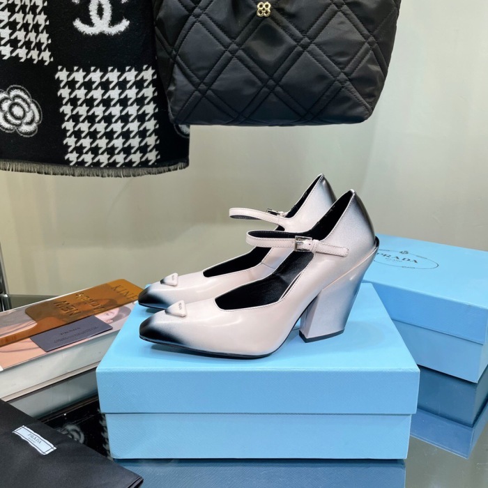 Prada Brushed Leather Pumps Size 35-41 5-Color