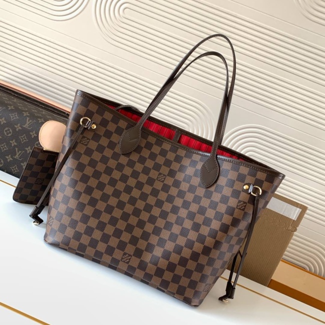 Louis Vuitton N40599 Neverfull MM Tote Bag  Size 31*28*14cm