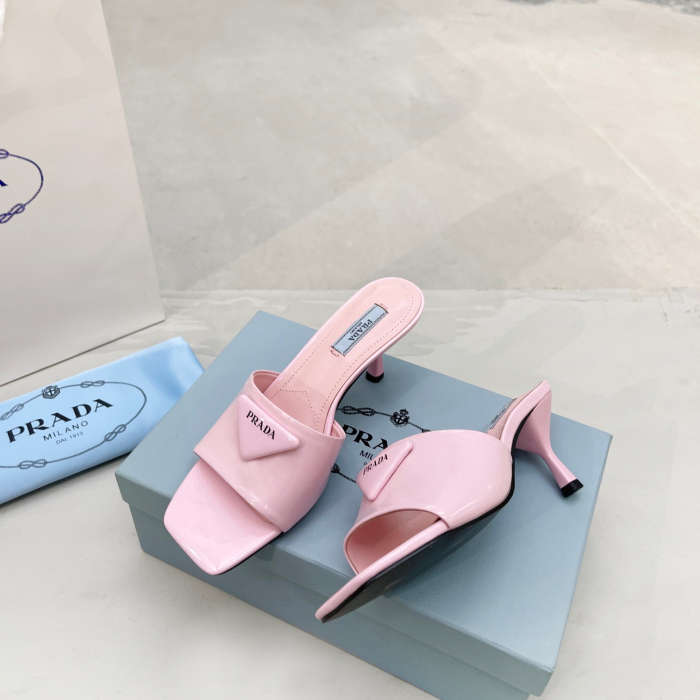 Prada Brushed Leather Pumps  Size 35-41 6-Color