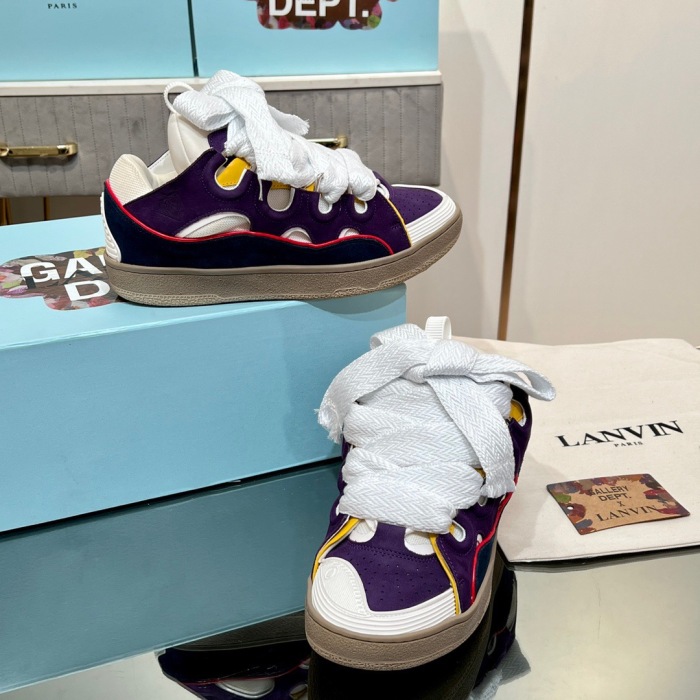 Lanvin Curb Sneaker Size 35-46  8-Color