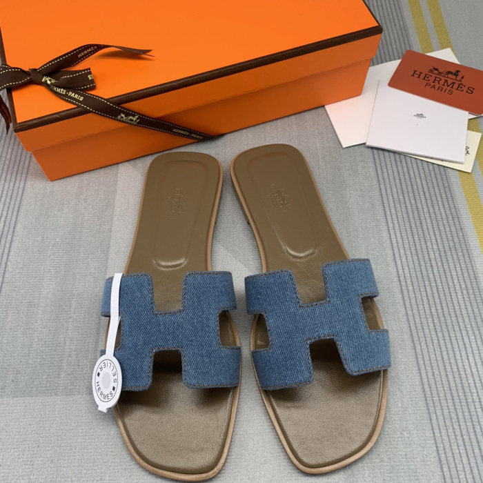 Hermes Oran Slippers Size 35-41  5-Color