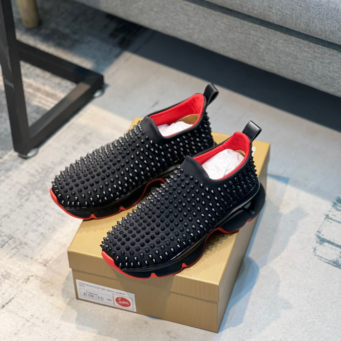 Christian Louboutin Spike Sock Sneaker Size 36-46 2-Color