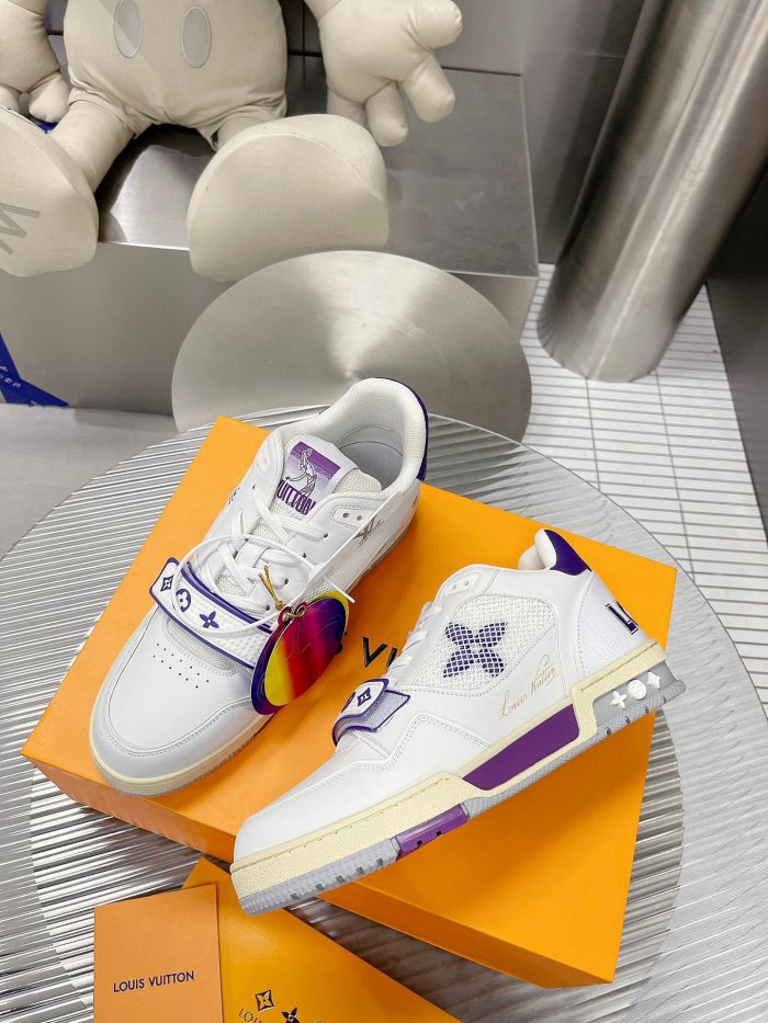 Louis Vuitton LV Trainer Velcro Strap Sneaker Size 36-46