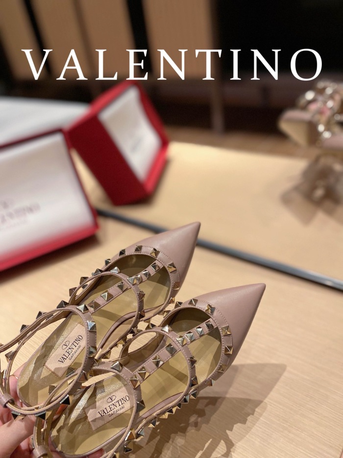 Valentino Rockstud Ankle Strap Pumps Size 35-41 11-Color