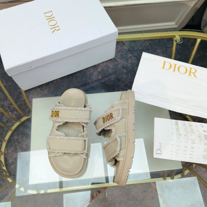 Dior Velcro Women Slippers Size 36-41