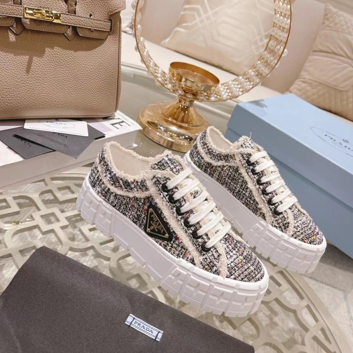 Prada Gabardine Sneaker Size 35-40   4-Color