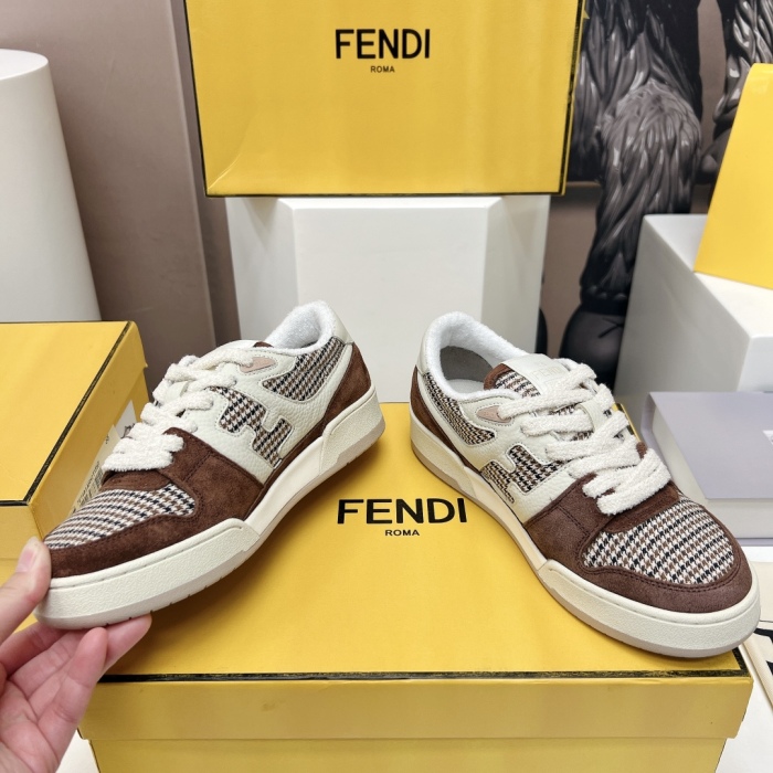 Fendi Match Low Top Sneaker Size 35-45  4-Color
