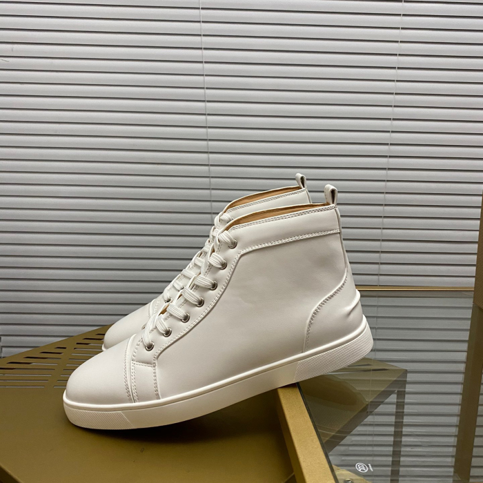 Christian Louboutin Louis High-Top Sneaker Size 36-46  8-Color