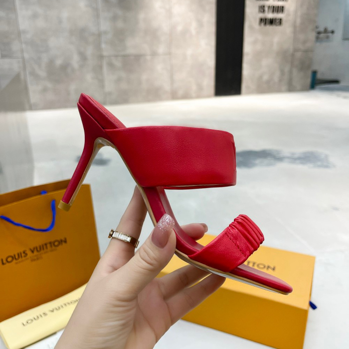 Louis Vuitton Drapy Pumps Size 36-41 Height 8.5cm   4-Color