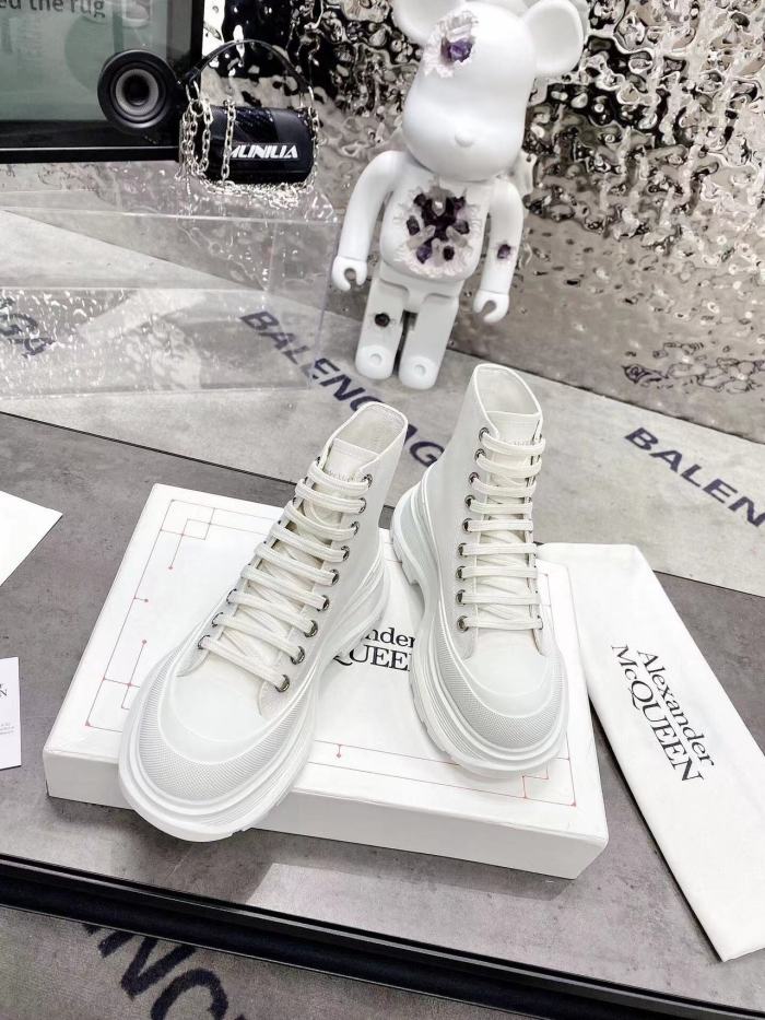 Alexander McQueen Tread Slick High Top Sneaker Size 35-45  4-Color