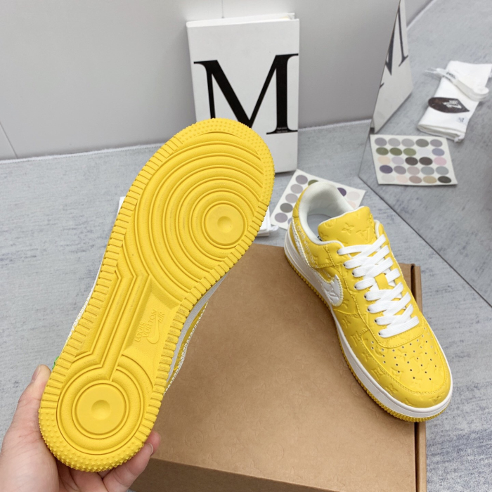 Louis Vuitton x Off White x Air Force 1 Sneaker Size 36-45   8-Color