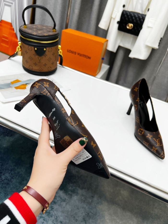 Louis Vuitton Signature Pumps Size 35-41 5-Color