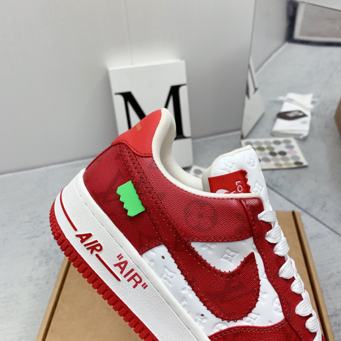 Louis Vuitton x Off White x Air Force 1 Sneaker Size 36-45   9-Color