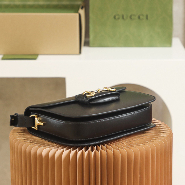 Gucci GG Horsebit 1955 Women Shoulder Bags Size 25*18*8cm