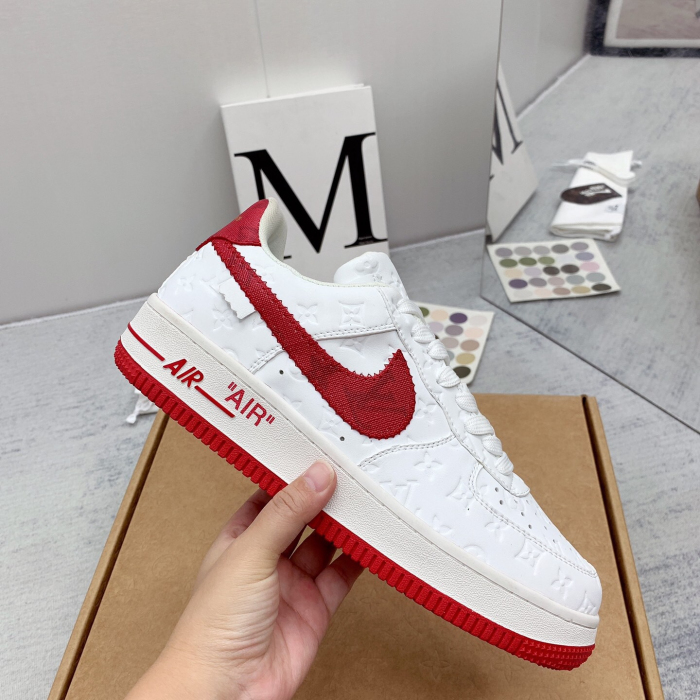 Louis Vuitton x Off White x Air Force 1 Sneaker Size 36-45   9-Color