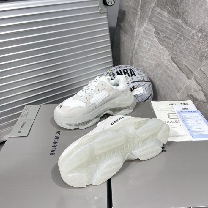 Balenciaga Triple S Clear Sole Sneaker Size 35-46  8-Color