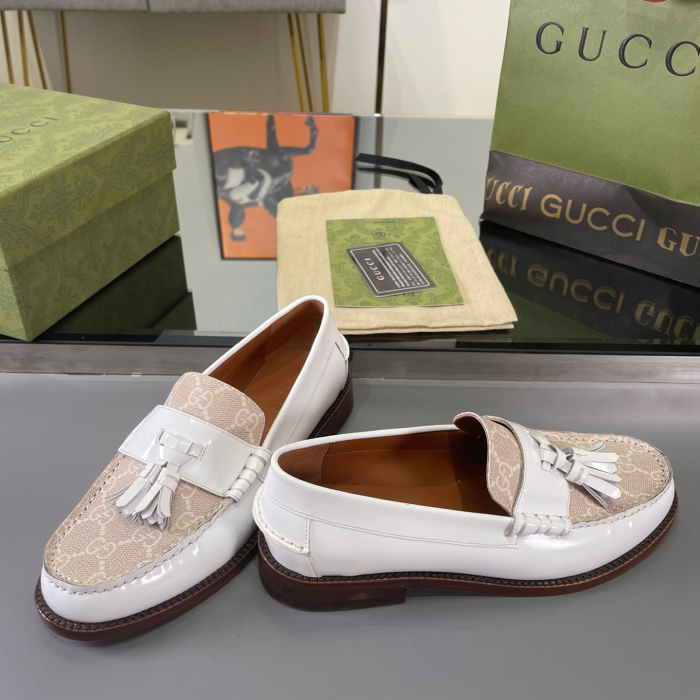 Gucci GG Loafers with Tassel Size 39-45 5-Color