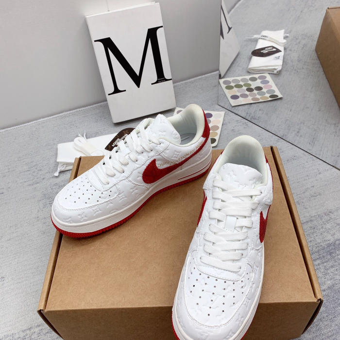 Louis Vuitton x Off White x Air Force 1 Sneaker Size 36-45   9-Color