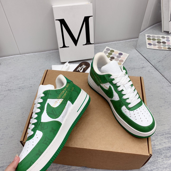 Louis Vuitton x Off White x Air Force 1 Sneaker Size 36-45   9-Color