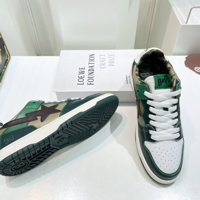 Bape SK8 STA Sneaker Size 36-45   8-Color