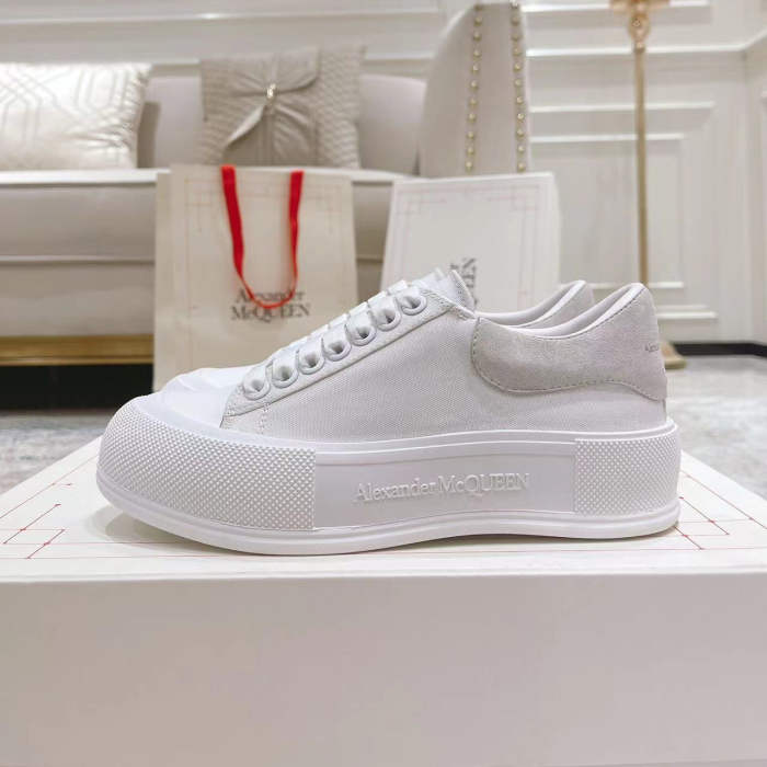 Alexander McQueen Deck Plimsoll Sneaker Size 35-45  2-Color