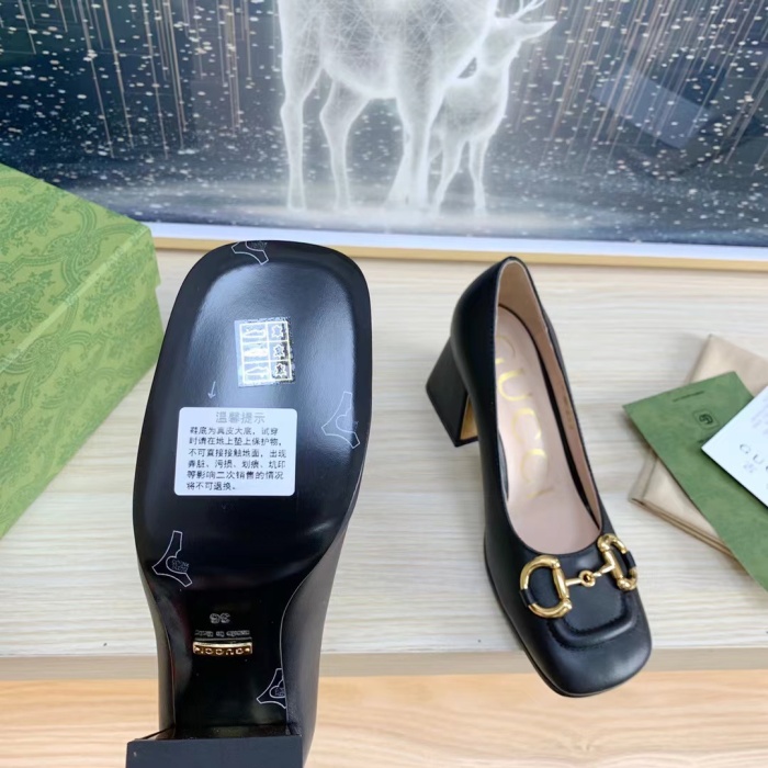 Gucci With Horsebit Pumps Size 35-41 4-Color
