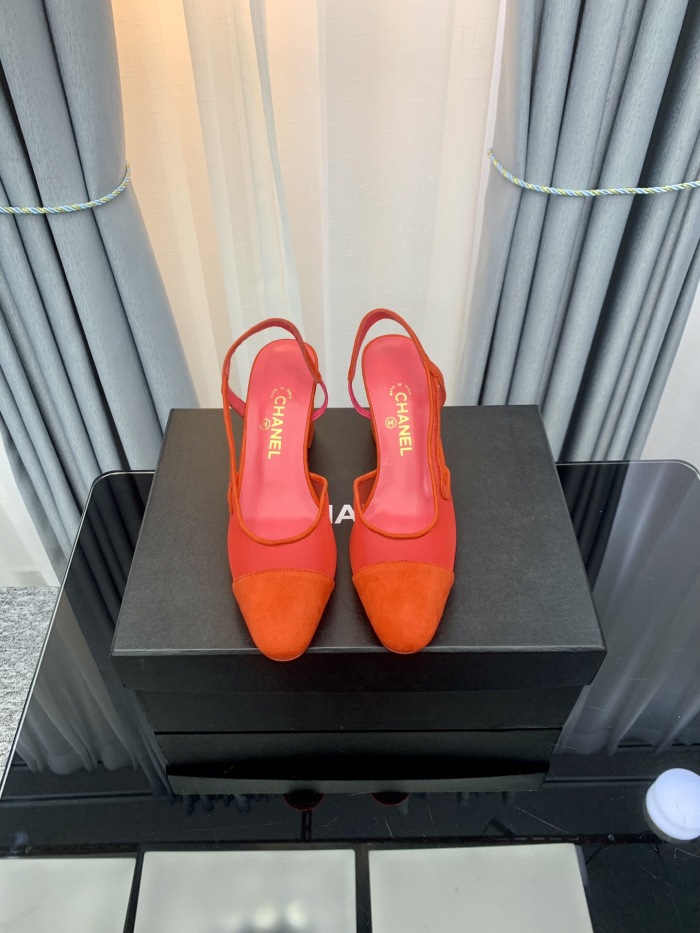 Chanel Slingbacks Pumps Size 35-41 6-Color