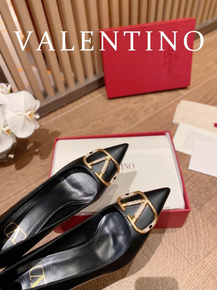 Valentino Vlogo Signature Slingback Pumps Size 35-41 4-Color