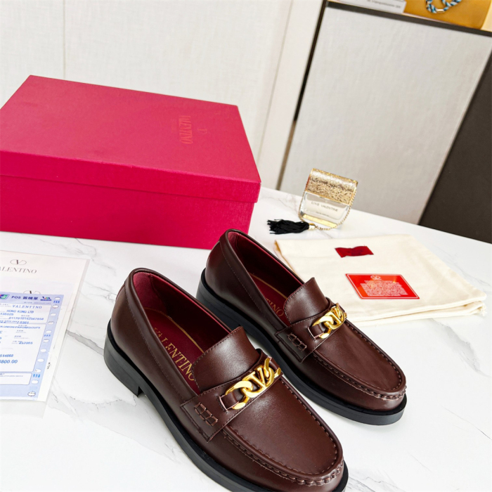 Valentino Volgo Chain Loafer Size 36-45   4-Color