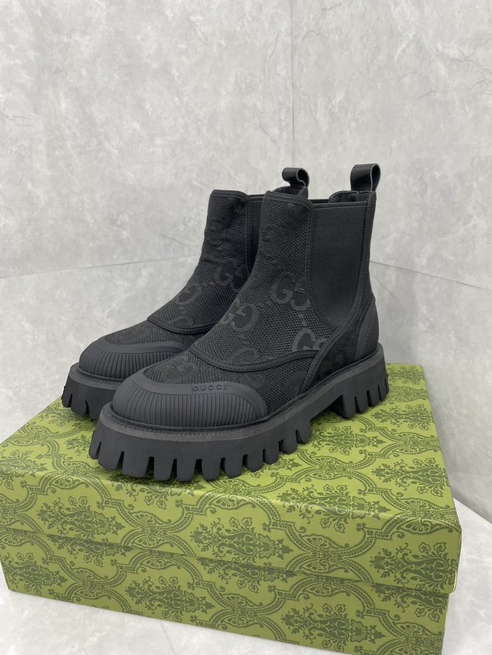 Gucci 23fw New Boots Unisex Size 35-46